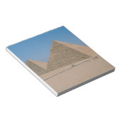 Afrika - Ägypten - Kairo - Große Pyramiden von Giz Notizblock (angewinkelt)