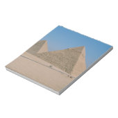 Afrika - Ägypten - Kairo - Große Pyramiden von Giz Notizblock (Rotiert)