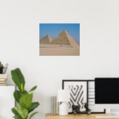 Afrika - Ägypten - Kairo - Große Pyramiden von Giz Poster (Heimbüro)