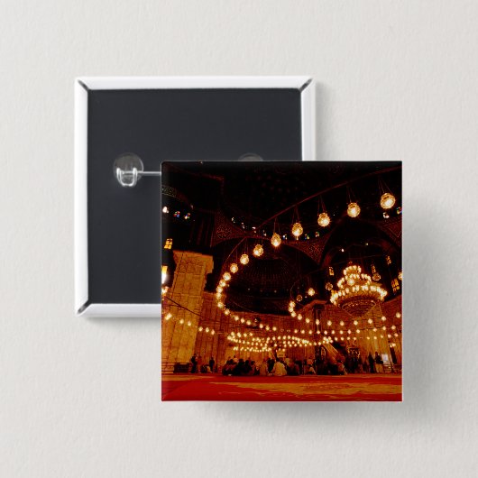 Afrika, Ägypten, Kairo, Mohammed Ali Moschee, Button (Vorne & Hinten)