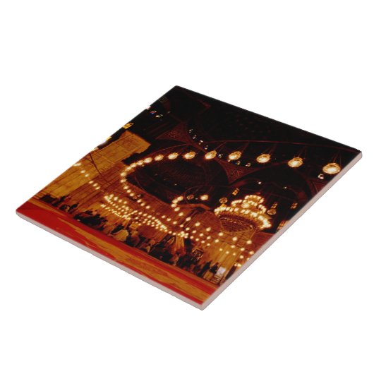 Afrika, Ägypten, Kairo, Mohammed Ali Moschee, Fliese (Seite)