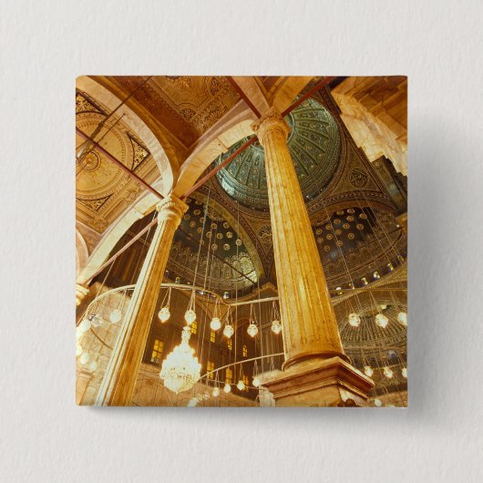 AFRIKA, Ägypten, Kairo, Muhammad-Ali-Moschee Button (Vorderseite)