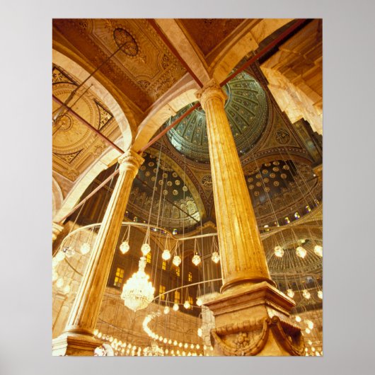 AFRIKA, Ägypten, Kairo, Muhammad Ali Moschee Poster (Vorne)