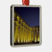 Afrika, Ägypten, Luxor. Sun Court of Amenhotep Ornament Aus Metall (Rechts)