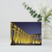 Afrika, Ägypten, Luxor. Sun Court of Amenhotep Postkarte (Stehend Vorderseite)