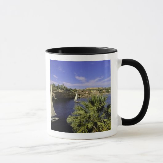 Afrika, Ägypten, oberes Ägypten, Assuan. Feluccas Tasse (Rechts)