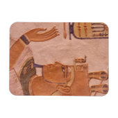 Afrika, Ägypten, Tal der Könige. Grabmauer Magnet (Horizontal)