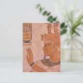 Afrika, Ägypten, Tal der Könige. Grabmauer Postkarte (Stehend Vorderseite)