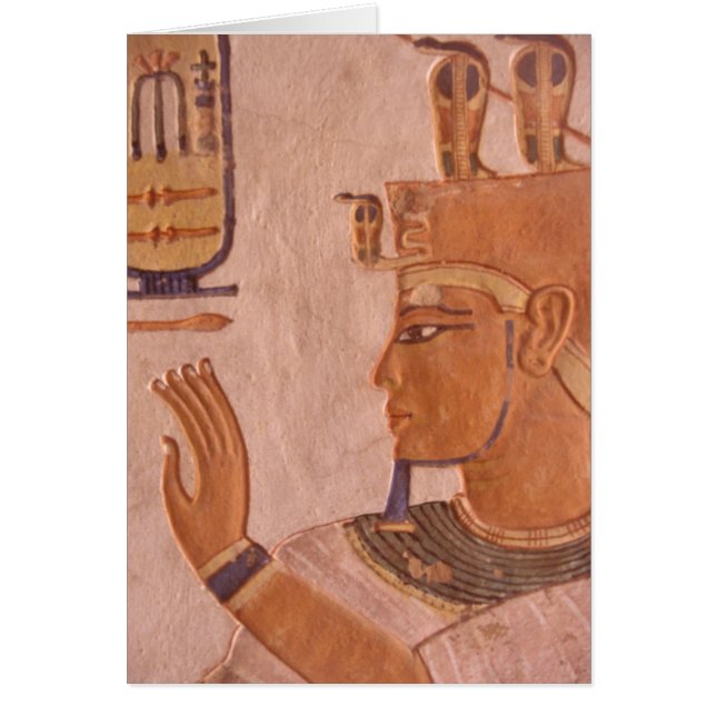 Afrika, Ägypten, Tal der Könige. Grabwand (Vorne)