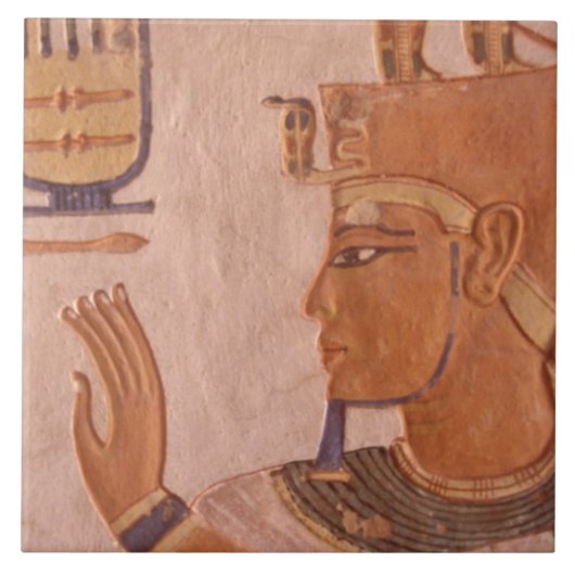 Afrika, Ägypten, Tal der Könige. Grabwand Fliese (Vorderseite)