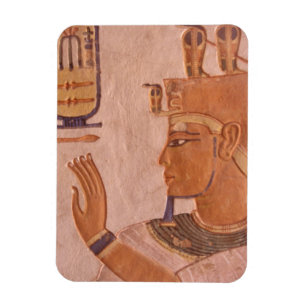 Afrika, Ägypten, Tal der Könige. Grabwand Magnet