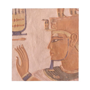 Afrika, Ägypten, Tal der Könige. Grabwand Notizblock