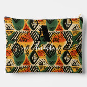 Afrika Amhara Äthiopien Geometrisches ethnisches M Zubehörtasche (Rückseite)