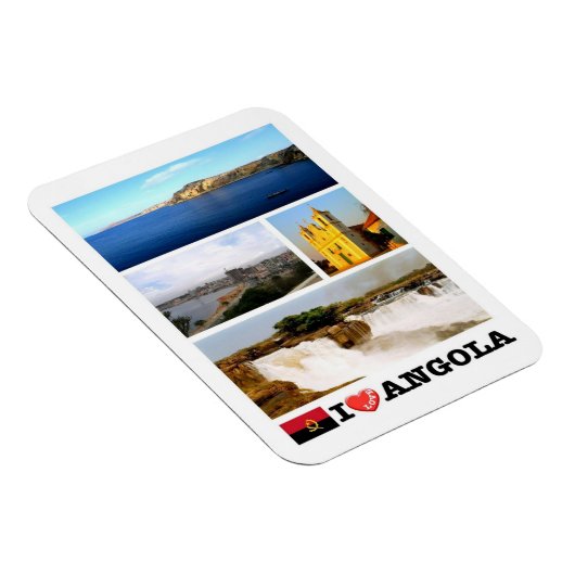 Afrika - Angola - Angola - I Liebe Magnet (Rechte Seite)