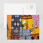 Afrika, Angola, Benguela. Farbige Pants Postkarte (Vorne/Hinten)