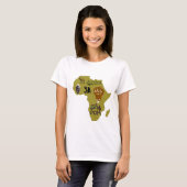 Afrika anhaltend T-Shirt (Vorne ganz)