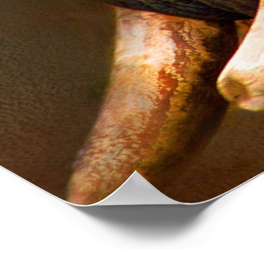 Afrika-Antike Giganten Kunstposter/Print Poster (Ecke)