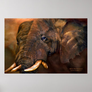 Afrika-Antike Giganten Kunstposter/Print Poster