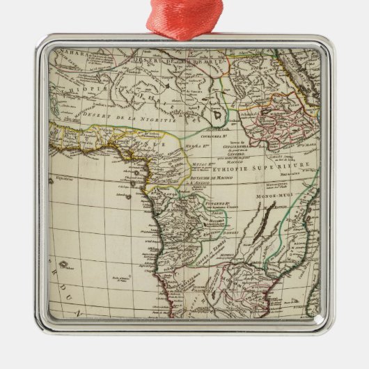 Afrika Antiqua Ornament Aus Metall (Vorne)