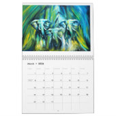 Afrika Art Colander mit schönen Bildern Kalender (Mär 2026)