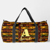 Afrika Ashanti Akan Ghana Ethnisches Muster 2 Duffle Bag (Vorderseite)