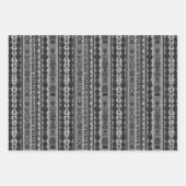 Afrika Ashanti Akan Ghana Ethnisches Stammesmuster Geschenkpapier Set (Vorderseite 2)