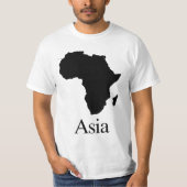Afrika Asien Cost-sensitive. T-Shirt (Vorderseite)