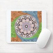 Afrika Asien traditionelles kantiges Muster Mousepad (Mit Mouse)