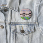 Afrika Asien traditionelles Muster Button (Beispiel)