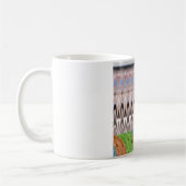 Afrika Asien traditionelles Muster Kaffeetasse (Links)