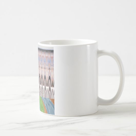Afrika Asien traditionelles Muster Kaffeetasse (Rechts)