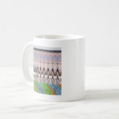 Afrika Asien traditionelles Muster Kaffeetasse (Vorderseite Links)