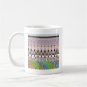 Afrika Asien traditionelles Muster Kaffeetasse (Links)