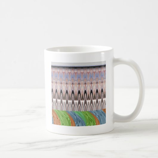 Afrika Asien traditionelles Muster Kaffeetasse (Rechts)