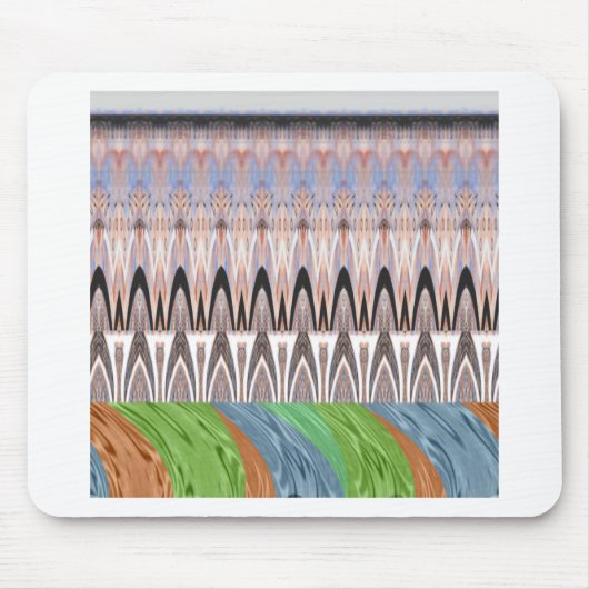 Afrika Asien traditionelles Muster Mousepad (Vorne)