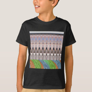 Afrika Asien traditionelles Muster T-Shirt