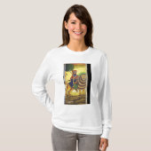Afrika, Äthiopien. Artwork, das Lion of T-Shirt (Vorne ganz)