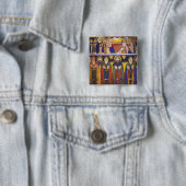 Afrika, Äthiopien. Artwork mit Aposteln und Button (Beispiel)