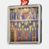 Afrika, Äthiopien. Artwork mit Aposteln und Silbernes Ornament (Links)