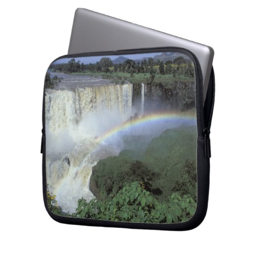Afrika, Äthiopien, Blauer Nil, Cataract.2 Laptopschutzhülle (Vorderseite Links)
