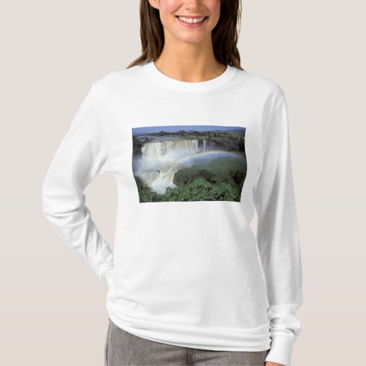 Afrika, Äthiopien, Blauer Nil, Cataract. 2 T-Shirt (Vorderseite)