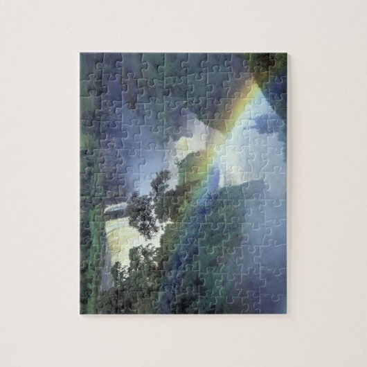 Afrika, Äthiopien, Blauer Nil, Cataract. Puzzle (Vertikal)