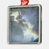 Afrika, Äthiopien, Blauer Nil, Cataract. Silbernes Ornament (Links)