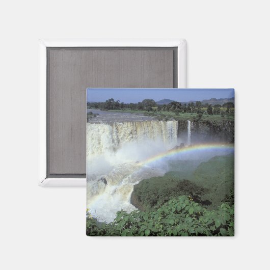 Afrika, Äthiopien, Blauer Nil, Katarakt. 2 Magnet (Vorderseite/Rückseite)