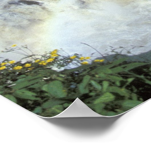 Afrika, Äthiopien, Blauer Nil, Katarakt. 2 Poster (Ecke)