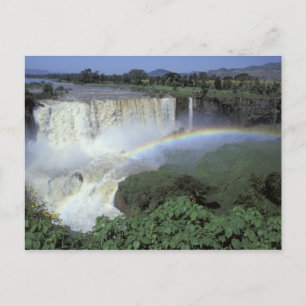 Afrika, Äthiopien, Blauer Nil, Katarakt. 2 Postkarte