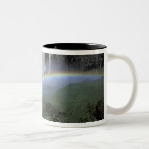 Afrika, Äthiopien, Blauer Nil, Katarakt. 2 Zweifarbige Tasse