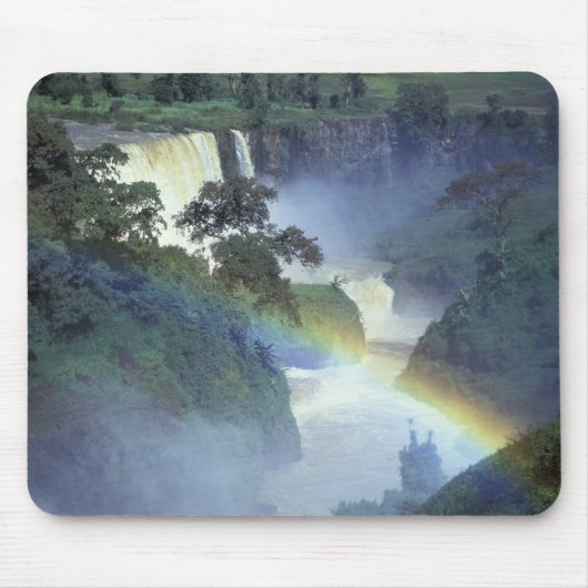 Afrika, Äthiopien, Blauer Nil, Katarakt. Mousepad (Vorne)