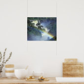 Afrika, Äthiopien, Blauer Nil, Katarakt. Poster (Küche)