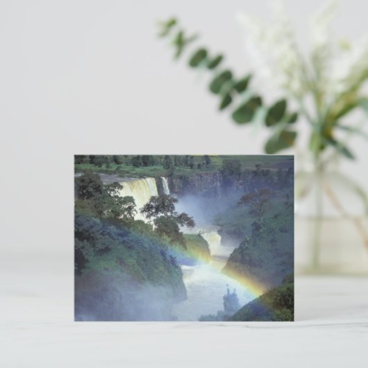 Afrika, Äthiopien, Blauer Nil, Katarakt. Postkarte (Stehend Vorderseite)
